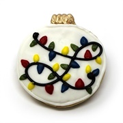 Ava's Cupcakes Ornament Sugar Cookie