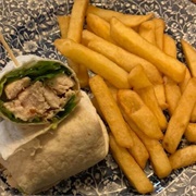 Southern Fried Chicken and Smoky Chipotle Mayo Wrap