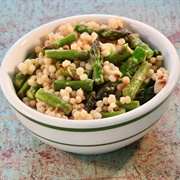 Asparagus Israeli Couscous