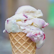 Boysenberry Cheesecake Ice Cream