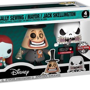 Sandy Claws / Sally Sewing / Mayor / Jack Skellington 2 PACK