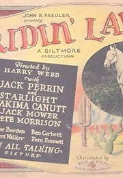 Ridin' Law (1930)