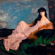 Portrait of Countess Mathieu De Noailles (Ignacio Zuloaga)