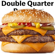 Mcdonald&#39;s Double Quarter Pounder W/ Cheese