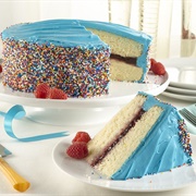 Blue Raspberry Cake