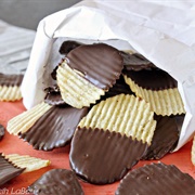 Chocolate Covered Potato Chips