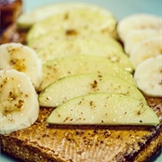 Apple and Whole Grain Barley Toast