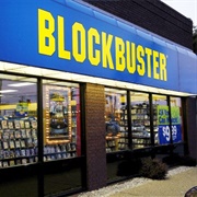Going to Blockbuster on a Friday Night