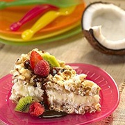 Coconut Popcorn Crunch Pie