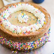 White Chocolate Funfetti Giant Ice Cream Sandwich