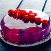Mirror Glaze Cake