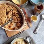 Apple and Mincemeat Crumble
