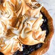Black Forest Meringue Pie