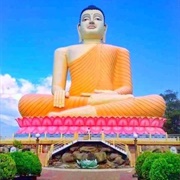 Buddha in Kande Viharaya, Aluthgama, Sri Lanka