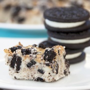 Oreo Peanut Butter Swirl White Chocolate Fudge