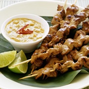 Pork Satay Skewers
