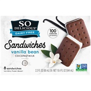 So Delicious Vanilla Bean Sandwiches