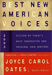 Best New American Voices 2003 (Joyce Carol Oates)