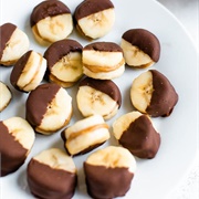 Chocolate Peanut Butter Banana Bites