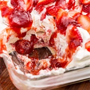 Strawberry Shortcake Lasagna