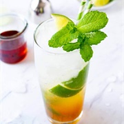 Dark Rum Mojito