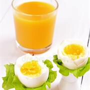 Egg and Orange Juice