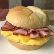 Ham and Egg Sandwich