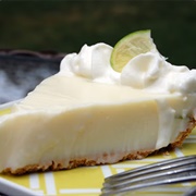 White Chocolate Key Lime Pie