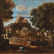 The Ashes of Phocion Collected by His Widow (Nicolas Poussin)