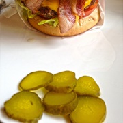 Cheeseburger Pickles