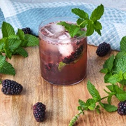 Bourbon Blackberry Smash