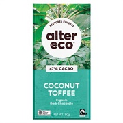 Alter Eco Coconut Toffee 47% Cacao