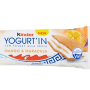 Kinder Yogurt'in Mango & Passion Fruit