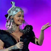 Rita Ora (Bisexual, She/Her)