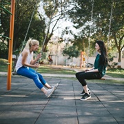 Go to the Park and Act Like a Kid