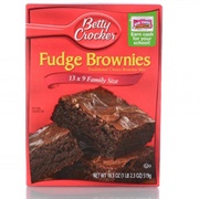 Betty Crocker Fudge Brownie Mix
