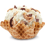 Cold Stone Creamery Reese's Peanut Butter Awesome Sauce Ice Cream