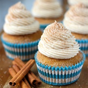 Pumpkin Snickerdoodle Cupcakes