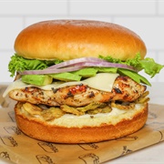 Chicken Guacamole Sandwich