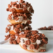 Count Chocula Cereal Milk Donuts