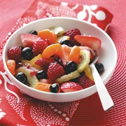 Raspeberry Fruit Salad