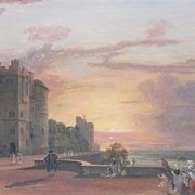Windsor Castle, North Terrace (Paul Sandby)