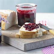 Rhubarb, Redcurrant and Blackberry Jam