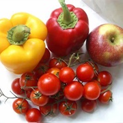 Apple and Vegetables