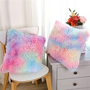 Soft Faux Fur Throw Pillow Covers