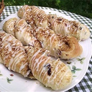 Cherry Almond Cheesecake Twists