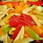 Roasted Mixed Peppers