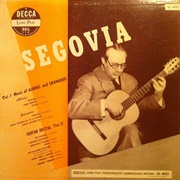 Andrés Segovia - Guitar Solos
