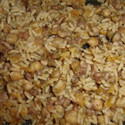 Vegan Chickpea Apricot Walnut Pillau With Falafel Crumbs