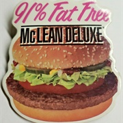 Mcdonald's McLean Deluxe